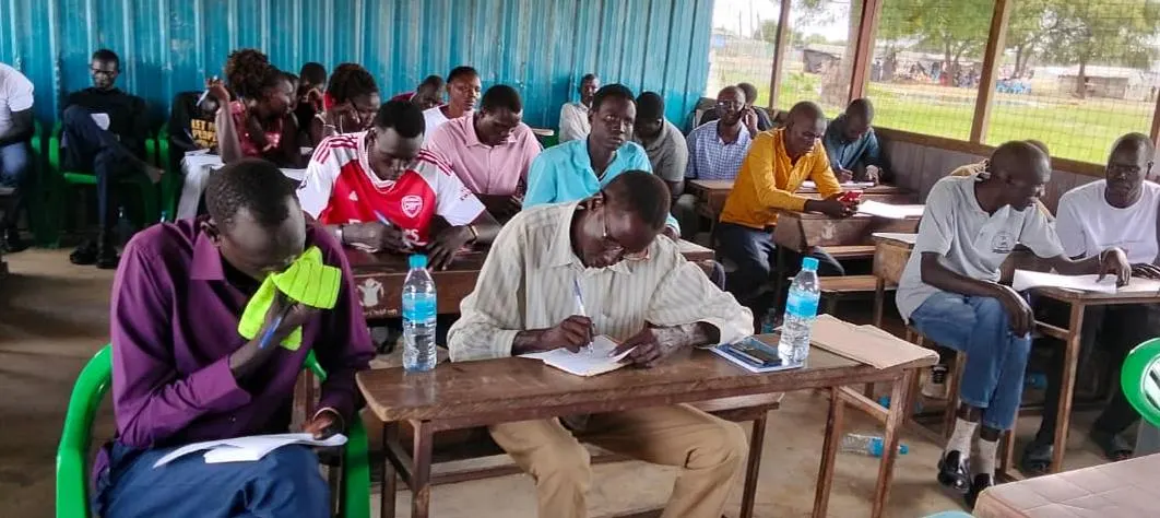 Youth mediators participating in conflict analysis exercises.